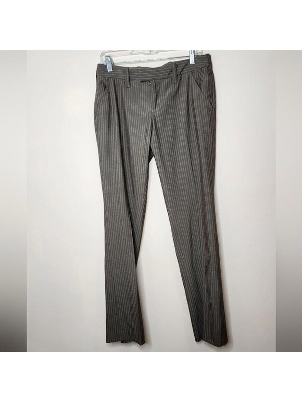 Joie stripe career/office straight leg pants size 6